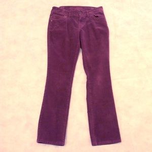 Delia's maroon corduroy girls jeans